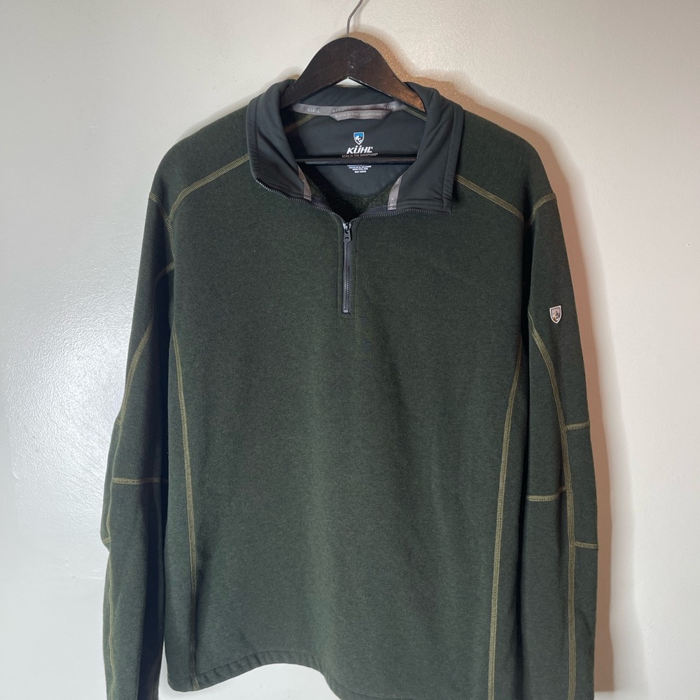 Kuhl revel Quarter-Zip Pullover Sweater Mens size xl